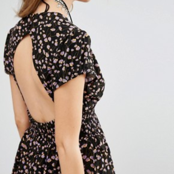 Free People Pretty Baby floral mini dress - Picture 8 of 8